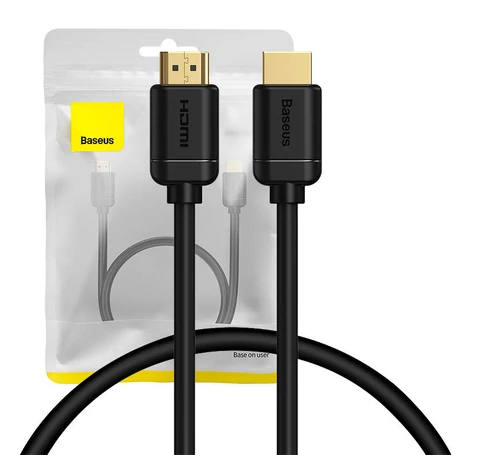 Baseus High Definition Series HDMI 2.0 kábel, 0,5m (fekete)