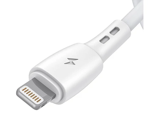 USB és Lightning kábel VFAN Racing X05, 3A, 3m (fehér)