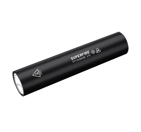 Superfire S11-D, zseblámpa, 135lm, USB
