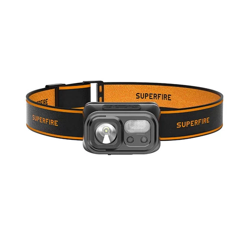 Superfire HL23, fejlámpa, 220lm, USB-C