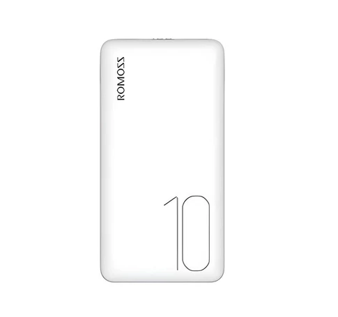 Romoss PSP10 Powerbank, 10000mAh (fehér)