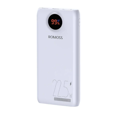 Romoss SW20PF Powerbank,20000mAh, 22.5W (fehér)