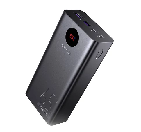 Romoss PEA40 Pro Powerbank,40000mAh, 65W (fekete)