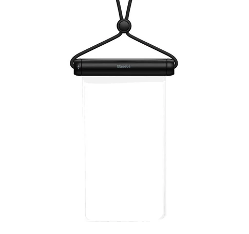 Baseus Cylinder univerzális vízálló tok okostelefonokhoz (fekete)