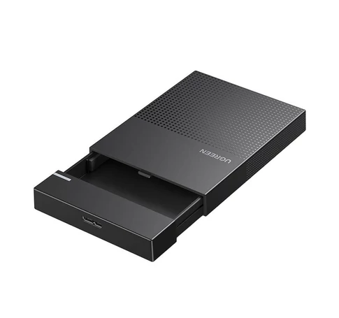 Külső burkolat 2,5" HDD lemezhez UGREEN CM471 SATA, micro USB (fekete)
