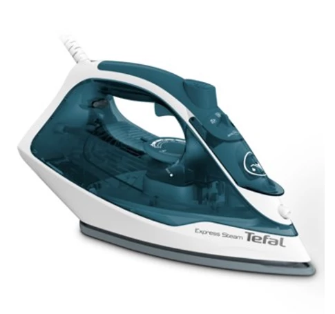 Tefal FV2839 Dry & Steam iron Cerilium soleplate 2400 W Blue, White