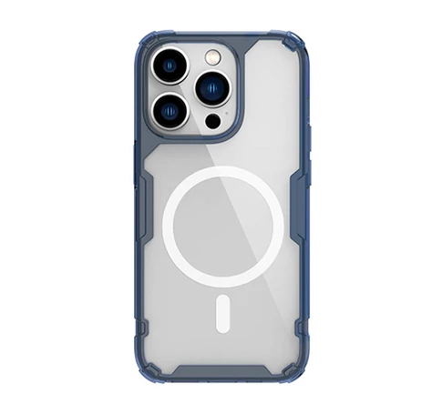 Etui magnetyczne Nillkin Nature TPU Pro do Apple iPhone 14 Pro Max (niebieski)