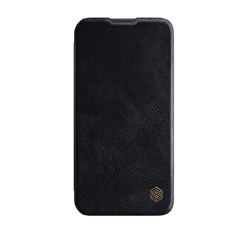 Nillkin Qin Pro Leather Case for iPhone 13/14 (Black)