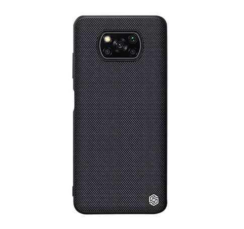 Nillkin Textured Case for Xiaomi POCO X3 NFC / X3 Pro (black)