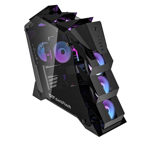 Darkflash K2 számítógépház (fekete)
