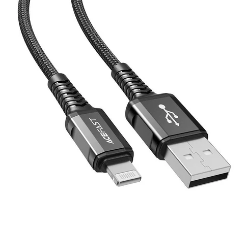 USB kábel és Lightning Acefast C1-02-hez, 1,2 m (fekete)
