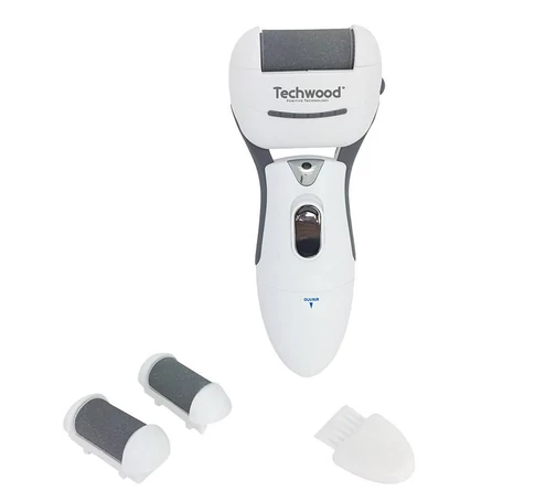 Elektryczny pilnik do stóp Techwood TRE-107  (biało-szary)