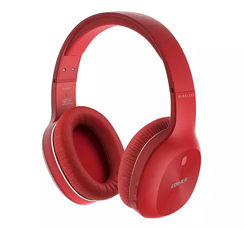 Vadonatúj Edifier W800BT Plus fejhallgató, aptX (piros)