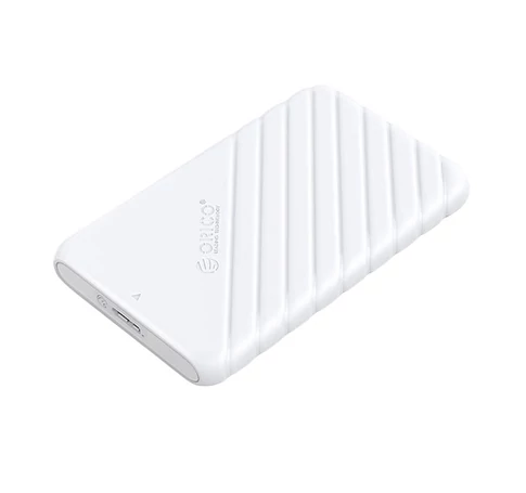 Obudowa dysku HDD / SSD 2,5" Orico, 5 Gbps, USB 3.0 (biała)
