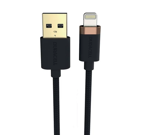 Duracell USB-C cable for Lightning 2m (Black)