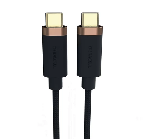 Kabel USB-C do USB-C 3.2 Duracell 1m (czarny)