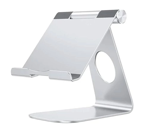 Stojak na tablet regulowany T1 Omoton (srebrny)
