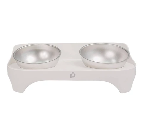 Bowls for dogs and cats Paw In Hand (White)