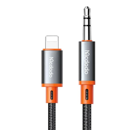 Mcdodo CA-0890 Lightning to 3.5mm AUX mini jack cable, 1.8m (black)