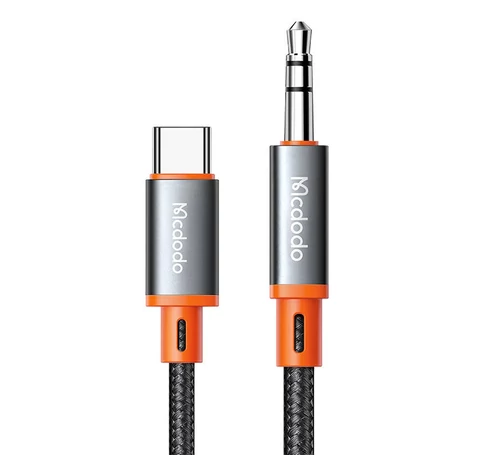Mcdodo CA-900 USB-C to 3.5mm AUX mini jack cable, 1.8m (black)