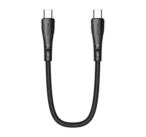 Mcdodo CA-7640 USB-C to USB-C cable, PD 60W, 0.2m (black)