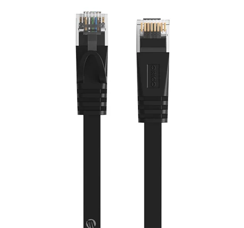 Orico RJ45 Cat.6 Flat Ethernet Network Cable 1m (Black)