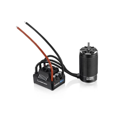 MAX6 + EZRUN 4985 - 1650KV meghajtókészlet - fekete