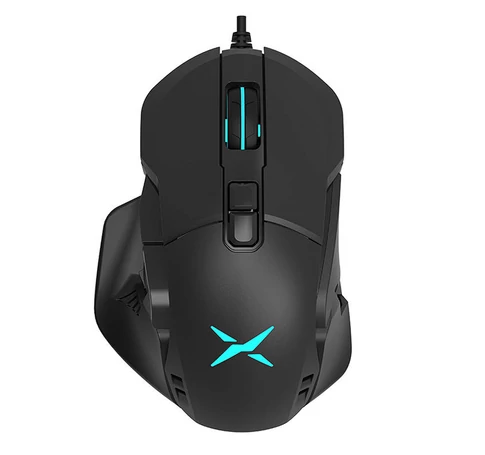 Játékos egér padokkal Delux M629BU RGB 16000DPI