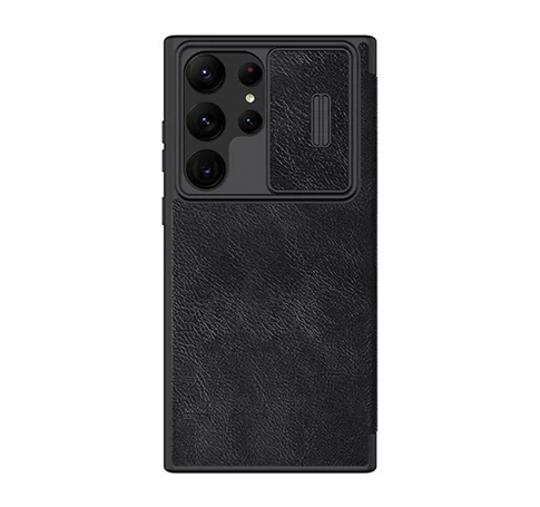Nillkin Qin Leather Pro case for SAMSUNG S23 Ultra (black)