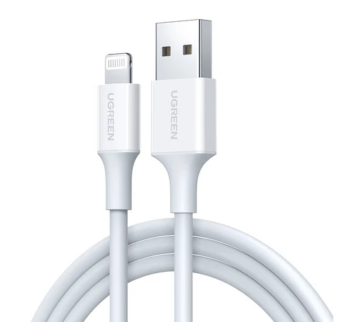 UGREEN US155 USB-Lightning kábel 2.4A, 1.5m (fehér)