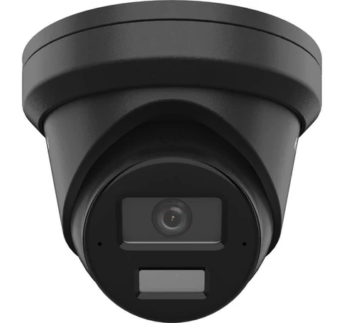Hikvision DS-2CD2343G2-LI2U(2.8mm)(Fekete) 4 MP Acusense Okos Hibrid Fény Fix Turret Hálózati Kamera