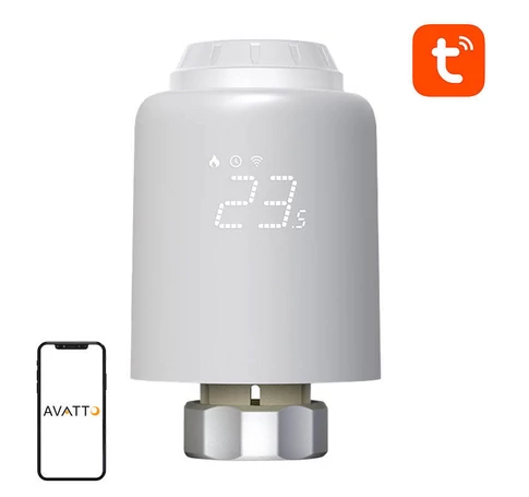 Avatto TRV07 Okos termosztátfej, WiFi, TUYA