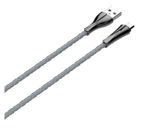 Kabel microUSB LDNIO LS462 LED, 2m