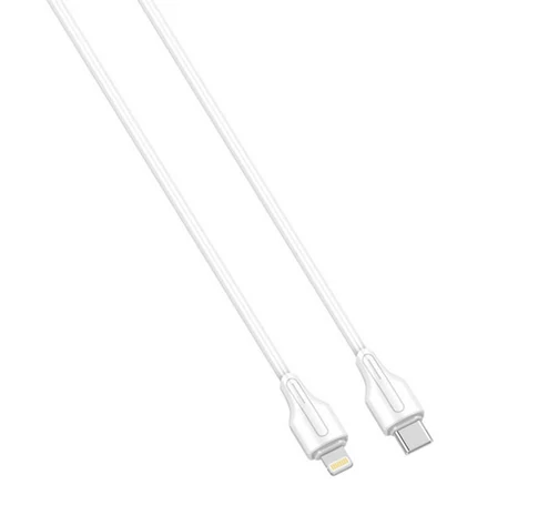 LDNIO LC122-I 2m, 30W USB-C - Lightning Cable
