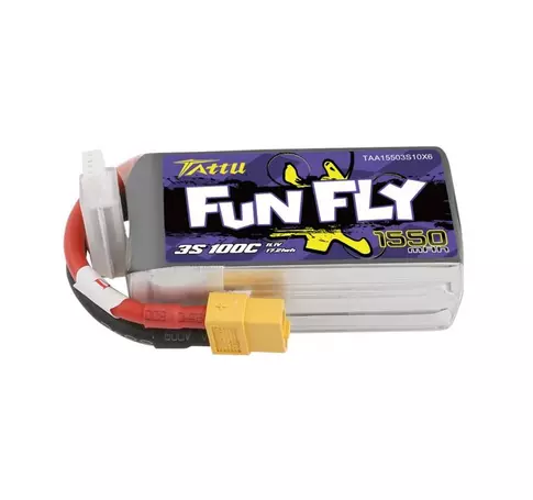 Tattu Funfly akkumulátor 1550mAh 11.1V 100C 3S1P