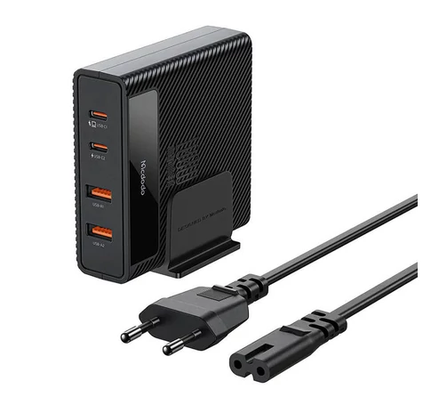 Charging station GaN 100W  Mcdodo CH-1802, 2x USB-C, 2x USB-A (black)
