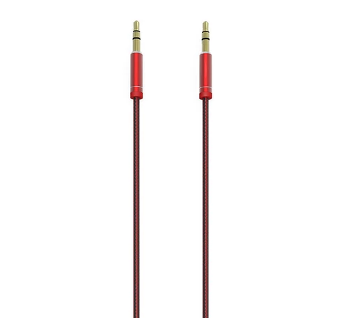 LDNIO LS-Y01 Kabel jack 3,5mm 1m (czerwony)