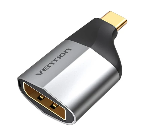 Adapter USB-C male to DisplayPort female Vention TCCH0 4K 60Hz (black)