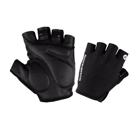 Rękawiczki z odkrytymi palcami na rower Rockbros rozmiar_ S S106BK-S (czarne)