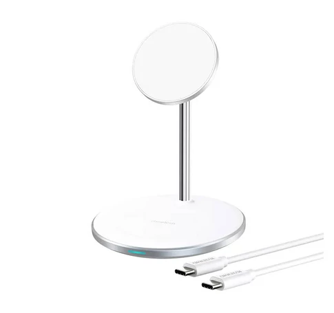 Choetech T581-F wireless charger with stand (white)