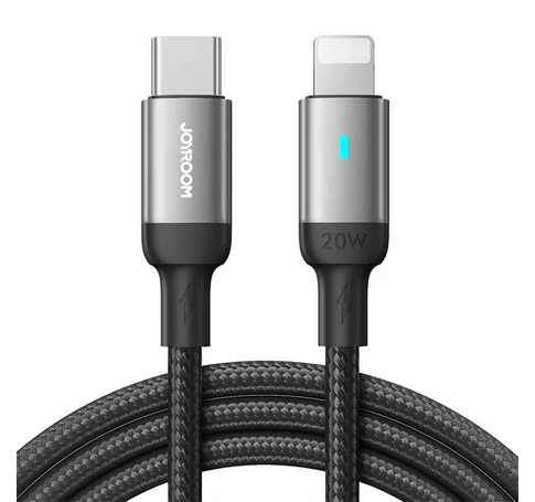 Kabel USB Lightning Typ C 20W 2m Joyroom S-CL020A10 (czarny)