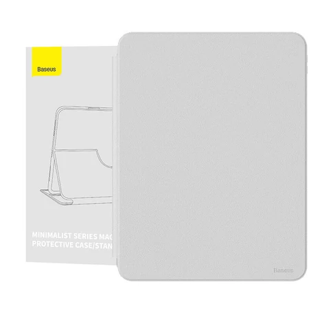 Baseus Minimalist Mágneses tok iPad Pro 12.9 (világosszürke)