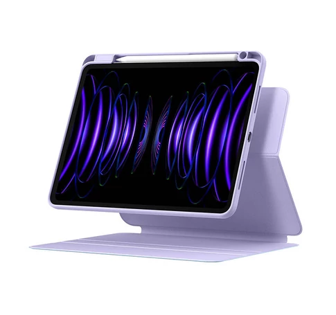 Baseus Minimalist Mágneses tok iPad Pro 12.9 (lila)