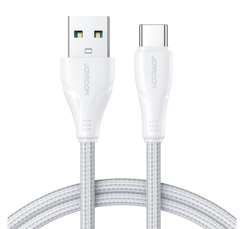 Kabel USB Surpass / Typ C / 3A / 1.2m Joyroom S-UC027A11 (biały)