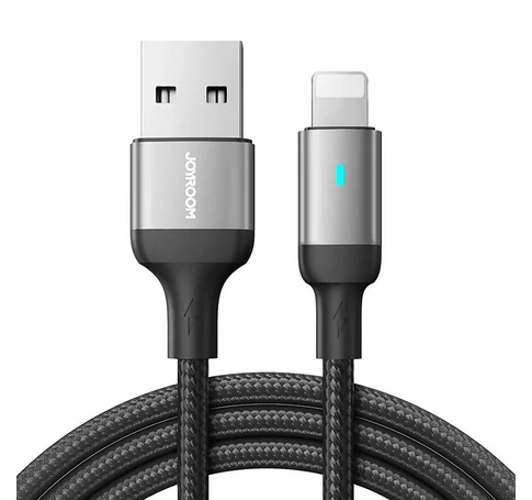 Cable to USB-A / Lightning / 2.4A / 3m Joyroom S-UL012A10 (black)