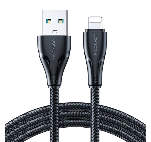 Kabel USB Surpass / Lightning / 1.2m Joyroom S-UL012A11 (czarny)