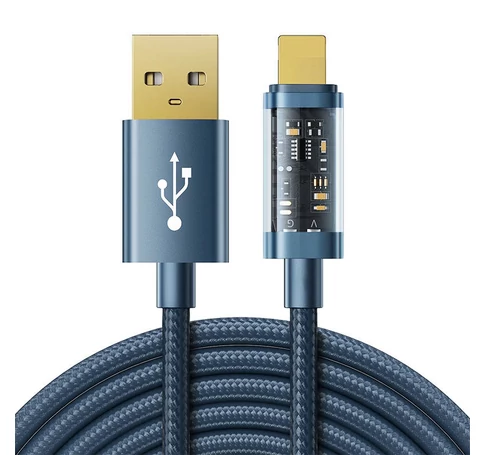 Data Cable to USB-A / Lightning / 2.4A / 2m Joyroom S-UL012A20 (blue)