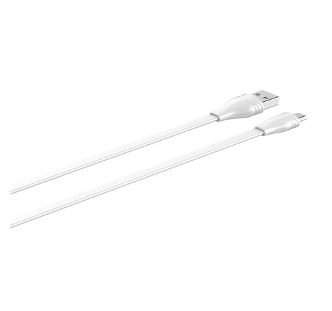 Kabel USB do Micro USB LDNIO LS553, 2.1A, 3m (biały)