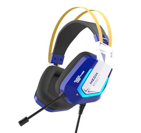 Gaming headphones Dareu EH732 USB RGB (blue)