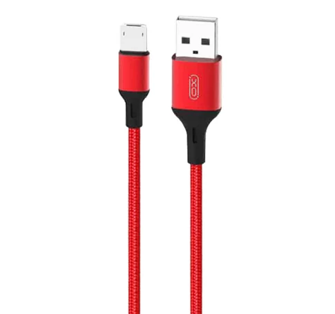 USB-kábel Micro USB-hez XO NB143 2m (piros)